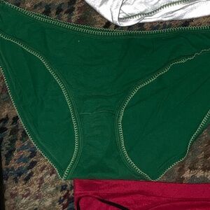 Arizona Jean Company Green Cotton Blend Fabric